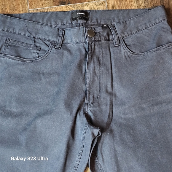 Theoey Men's Navy Pants - Picture 2 of 5